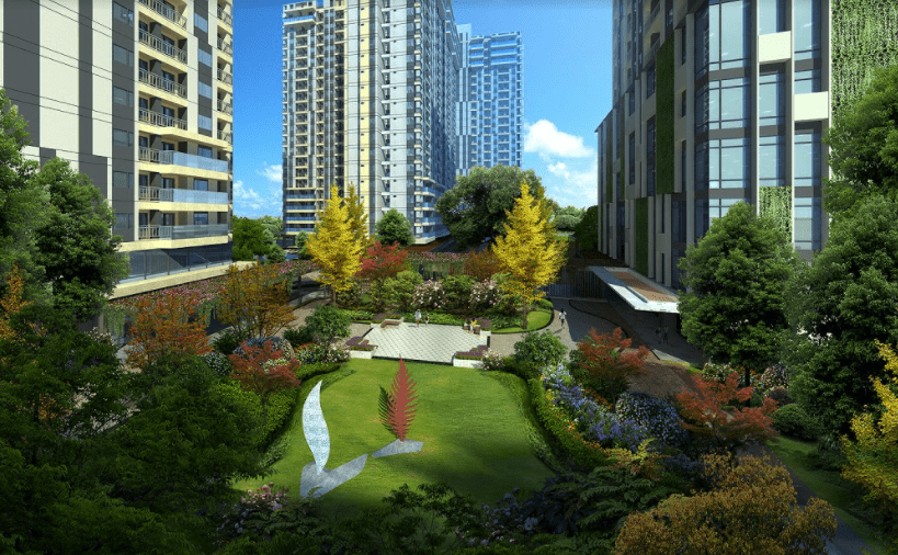 Taman hijau Jakarta Living Star